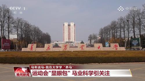 CCTV-1晚间新闻报道公司马业科学专业